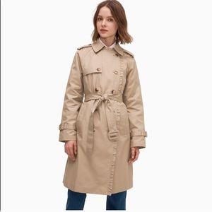 NWT Kate Spade Trench Coat, Size XS